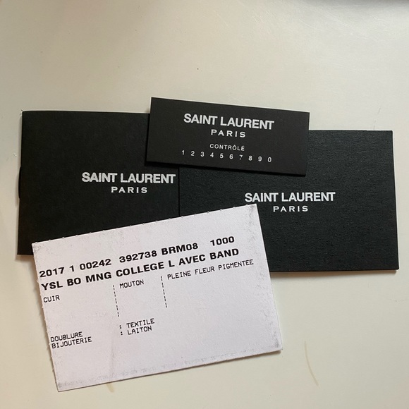 YSL COLLEGE LARGE IN QUILTED LEATHER ALL BLACK - Picture 8 of 14